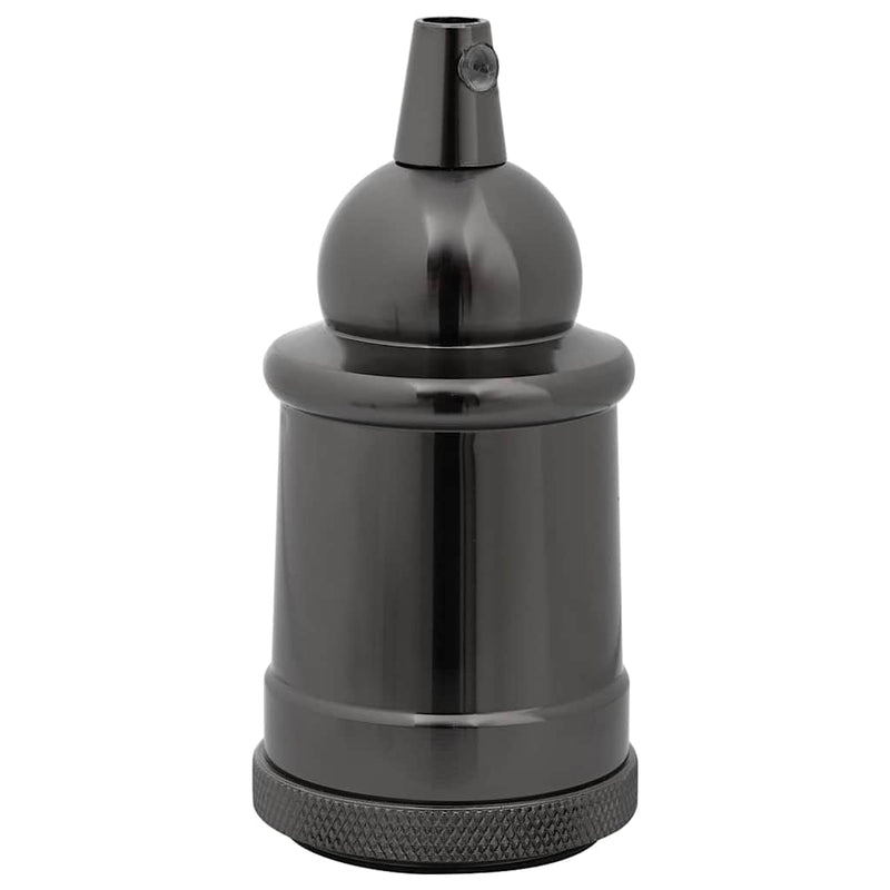 Load image into Gallery viewer, Vidaxl lamphouders 2 st glanzend zwart e27
