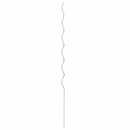 Vidaxl plantondersteuning 50 pcs zilver 110 x 0.6 x 0.6 cm staal