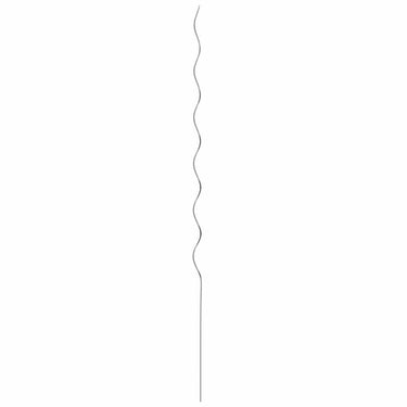 Vidaxl plantondersteuning 20 pcs zilver 110 x 0.6 x 0.6 cm staal