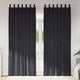 Vidaxl verduisterende gordijnen 2 pcs donkergrijs 140 x 245 cm fluweel