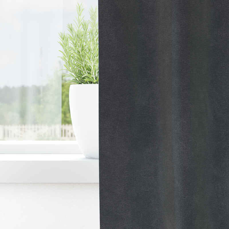 Load image into Gallery viewer, Vidaxl verduisterende gordijnen 2 pcs lichtgrijs 140 x 140 cm fluweel
