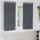 Vidaxl verduisterende gordijnen 2 pcs lichtgrijs 140 x 175 cm fluweel