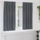 Vidaxl verduisterende gordijnen 2 pcs lichtgrijs 140 x 175 cm fluweel