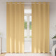Vidaxl zwart-out gordijnen met ringen 2 pcs beige 260 x 140 cm
