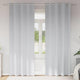 Vidaxl zwart-out gordijnen met ringen 2 pcs bleekgrijs 260 x 140 cm
