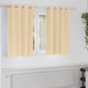 Vidaxl zwart-out gordijnen met ringen 2 pcs crème 140 x 140 cm