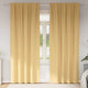 Vidaxl zwart-out gordijnen met ringen 2 pcs beige 225 x 140 cm