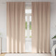 Vidaxl zwart-out gordijnen met ringen 2 pcs taupe 260 x 140 cm