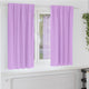 Vidaxl zwart-out gordijnen met ringen 2 pcs paars 175 x 140 cm