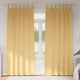 Vidaxl zwart-out gordijnen met ringen 2 pcs beige 225 x 140 cm