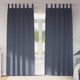 Vidaxl zwart-out gordijnen met ringen 2 pcs antraciet 260 x 140 cm