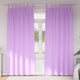 Vidaxl zwart-out gordijnen met ringen 2 pcs paars 225 x 140 cm