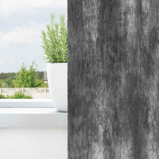 Vidaxl velvet gordijnen met gordijnen 2 pcs grijs 245 x 140 cm fluweel
