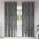 Vidaxl velvet gordijnen met gordijnen 2 pcs grijs 260 x 140 cm fluweel
