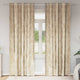 Vidaxl velvet gordijnen met gordijnen 2 pcs crème 260 x 140 cm fluweel
