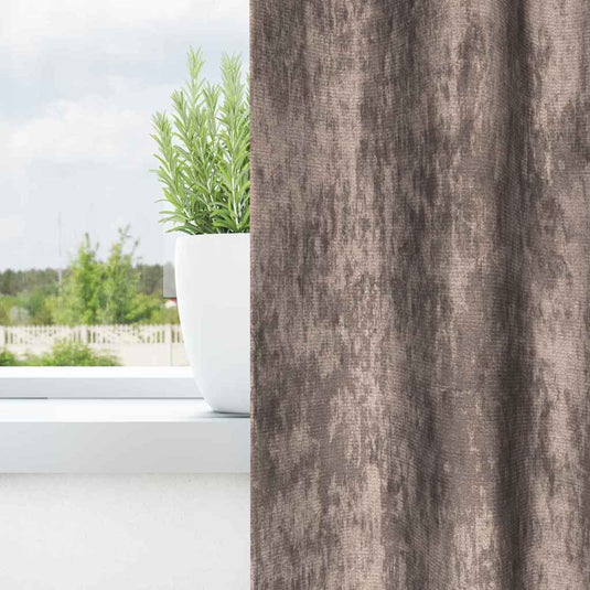 Vidaxl velvet gordijnen 2 pcs cappuccino 140 x 140 cm fluweel