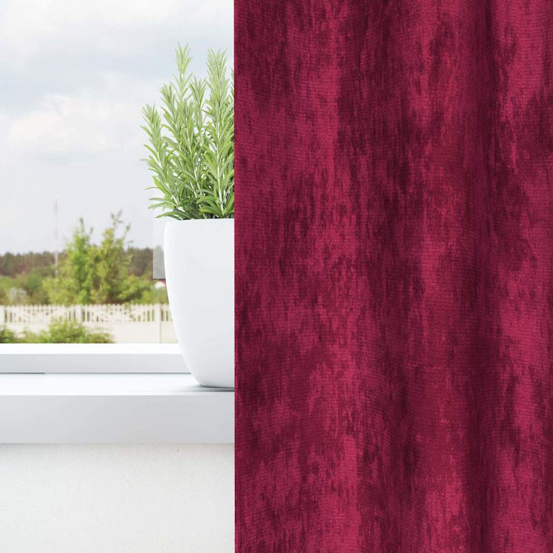 Load image into Gallery viewer, Vidaxl velvet gordijnen 2 pcs wijnrood 225 x 140 cm fluweel
