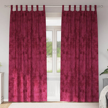 Vidaxl velvet gordijnen 2 pcs wijnrood 225 x 140 cm fluweel
