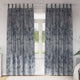 Vidaxl velvet gordijnen 2 pcs zilvergrijs 225 x 140 cm fluweel