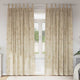 Vidaxl velvet gordijnen met gordijnen 2 pcs crème 225 x 140 cm fluweel