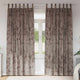 Vidaxl velvet gordijnen 2 pcs cappuccino 225 x 140 cm fluweel
