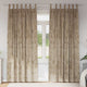 Vidaxl velvet gordijnen 2 pcs champagne 245 x 140 cm fluweel