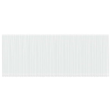 Vidaxl kantgordijn met gordijnen wit 1200 x 280 cm polyester