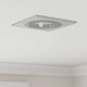 Vidaxl spotje 6 pcs zilver 9 x 9 x 2 cm aluminium