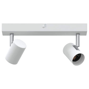 Vidaxl plafondspot met schijnwerpers wit 26 x 6,5 x 11,5 cm metaal