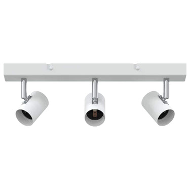 Vidaxl plafondspot met schijnwerpers wit 38 x 6,5 x 11,5 cm metaal