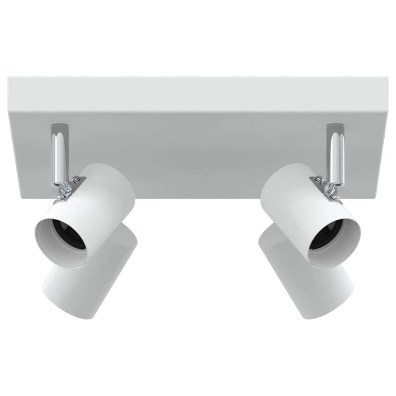 Load image into Gallery viewer, Vidaxl plafondspot met schijnwerpers wit 26,5 x 26 x 11,5 cm metaal
