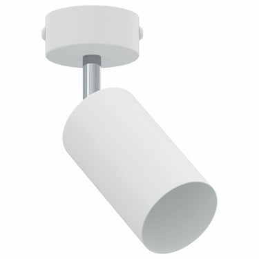 Vidaxl plafondspot met schijnwerpers wit 6 x 6 x 16 cm metaal