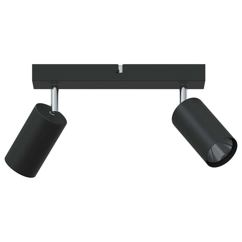 Load image into Gallery viewer, Vidaxl plafondspot met schijnwerpers zwart 26 x 6 x 16 cm metaal
