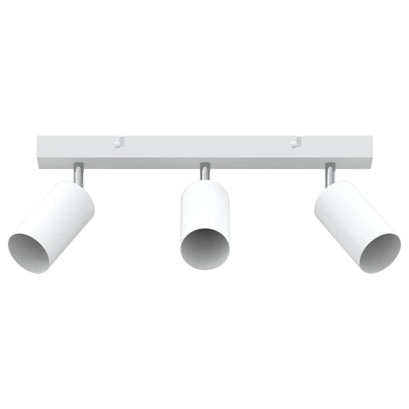 Load image into Gallery viewer, Vidaxl plafondspot met schijnwerpers wit 38 x 6 x 16 cm metaal
