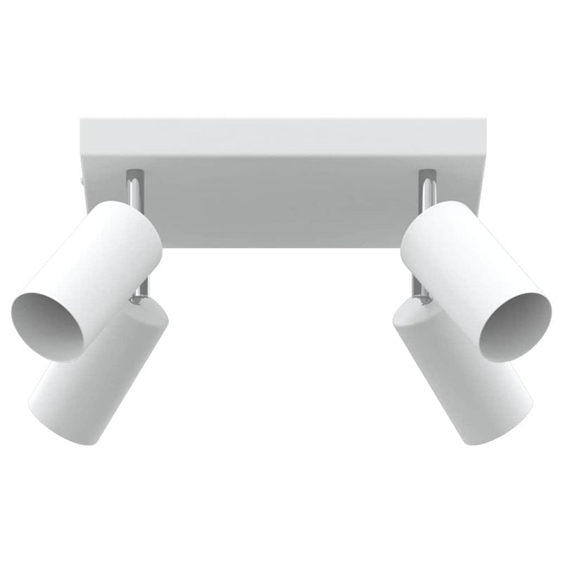 Load image into Gallery viewer, Vidaxl plafondspot met schijnwerpers wit 26 x 26 x 16 cm metaal
