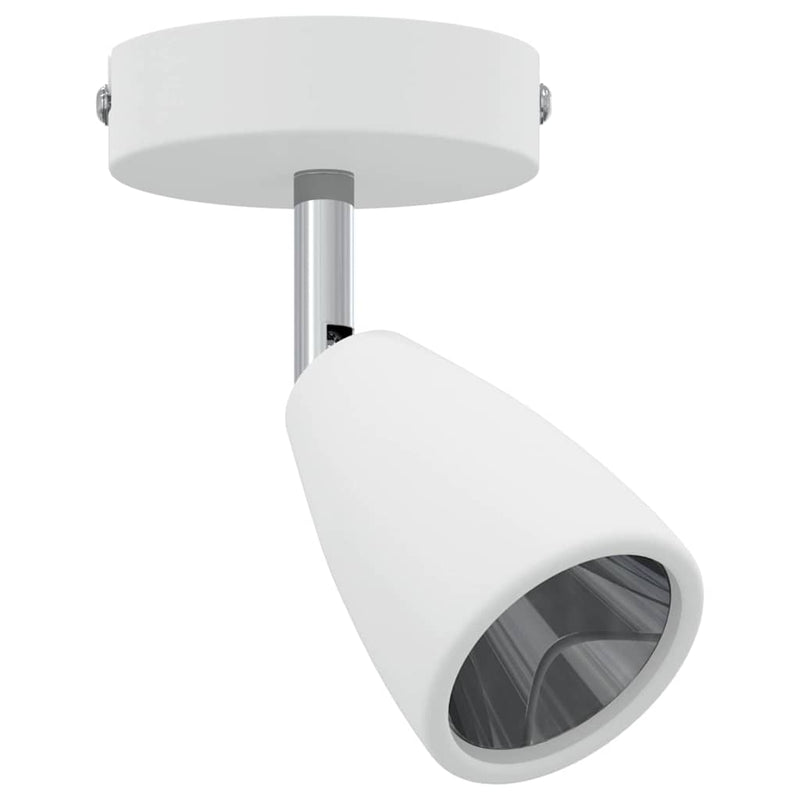 Load image into Gallery viewer, Vidaxl plafondspot met schijnwerpers wit 25.5 x 8 x 16 cm metaal
