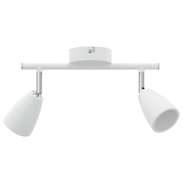 Vidaxl plafondspot met schijnwerpers wit 25.5 x 8 x 16 cm metaal