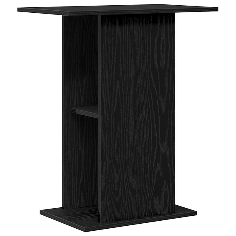 Load image into Gallery viewer, Vidaxl aquariumstandaard 60,5x36x72,5 cm spaanplaat zwart eikenkleurig
