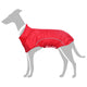 Vidaxl hondenregenjas met reflecterende strips polyester rood 2xl