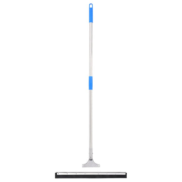 Vidaxl vloerwisser 55x122,5 cm staal en rubber
