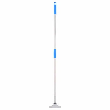 Vidaxl vloerwisser 60x122,5 cm staal en rubber