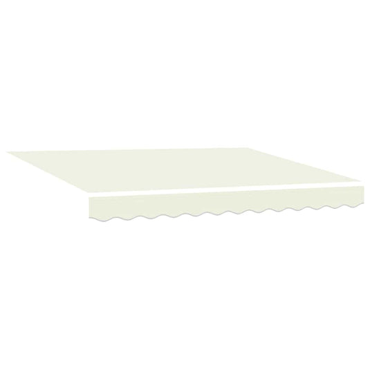 Vidaxl vervangingsdoek voor zonnescherm crème 280 x 195 cm polyester