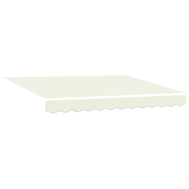 Vidaxl vervangingsdoek voor zonnescherm crème 330 x 195 cm polyester