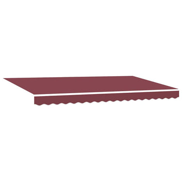 Vidaxl vervangingsdoek voor zonnescherm bordeauxrood 380 x 195 cm