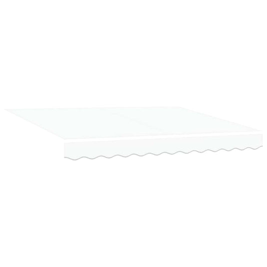 Vidaxl vervangingsdoek voor zonnescherm wit 280 x 245 cm polyester