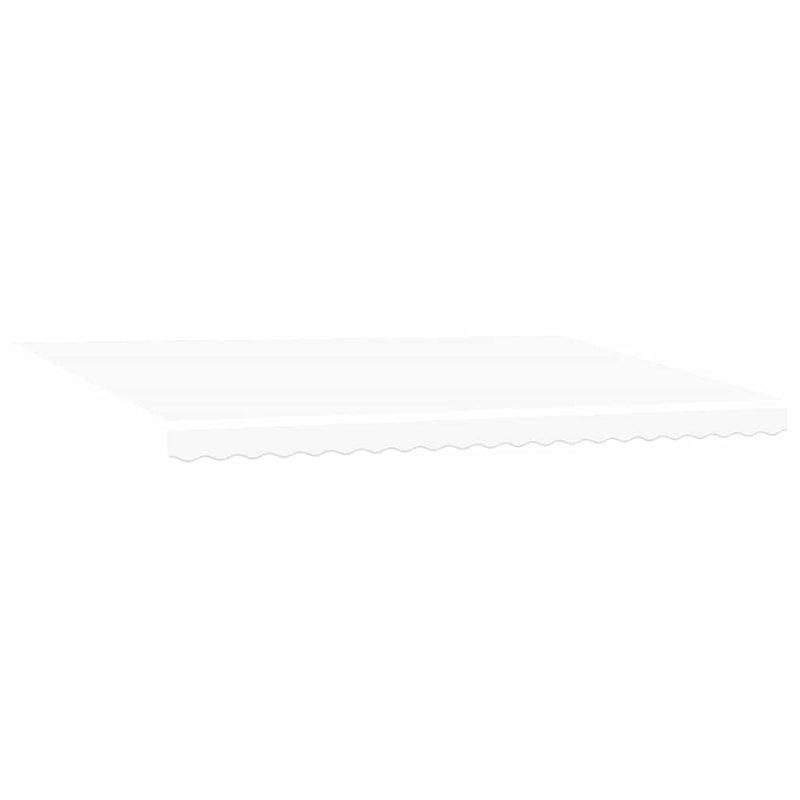 Load image into Gallery viewer, Vidaxl vervangingsdoek voor zonnescherm wit 480 x 345 cm polyester
