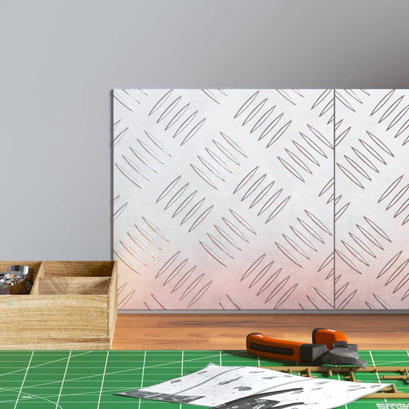 Load image into Gallery viewer, Vidaxl trap tread vierkant 2 pcs zilver 20 x 20 cm aluminium

