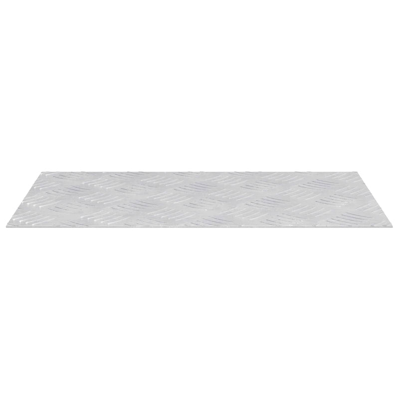 Load image into Gallery viewer, Vidaxl trap tread rechthoekig 2 pcs zilver 50 x 30 cm aluminium
