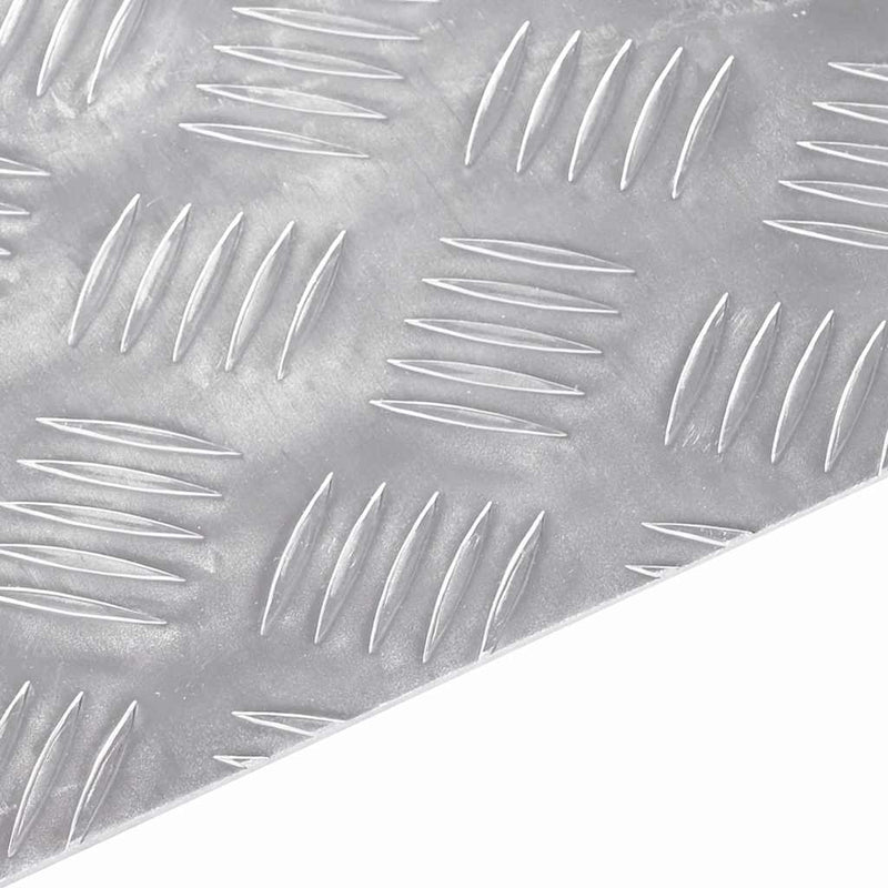 Load image into Gallery viewer, Vidaxl trap tread vierkant 2 pcs zilver 40 x 40 cm aluminium
