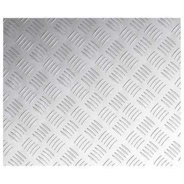 Vidaxl trap tread rechthoekig 4 pcs zilver 60 x 50 cm aluminium
